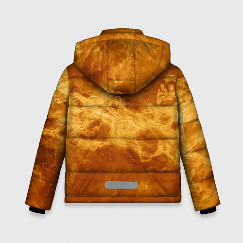 Зимняя куртка для мальчика Лава Венеры - star dust / 3D-Светло-серый – фото 2