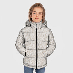 Куртка зимняя для мальчика Пух барашка, цвет: 3D-светло-серый — фото 2