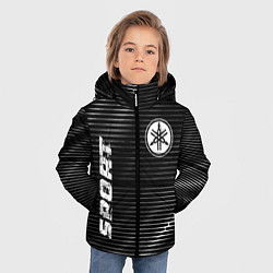 Куртка зимняя для мальчика Yamaha sport metal, цвет: 3D-черный — фото 2