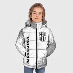Куртка зимняя для мальчика Barcelona sport на светлом фоне вертикально, цвет: 3D-черный — фото 2