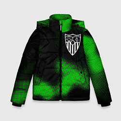 Куртка зимняя для мальчика Sevilla sport halftone, цвет: 3D-черный