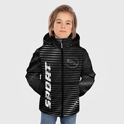 Куртка зимняя для мальчика Jaguar sport metal, цвет: 3D-черный — фото 2