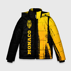 Зимняя куртка для мальчика Monaco - gold gradient по-вертикали
