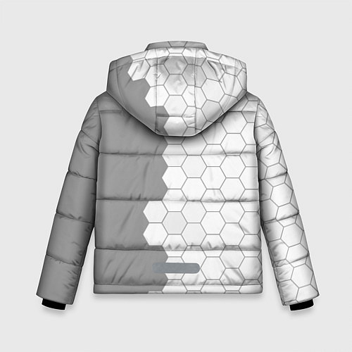 Зимняя куртка для мальчика Hoffenheim sport на светлом фоне по-вертикали / 3D-Черный – фото 2