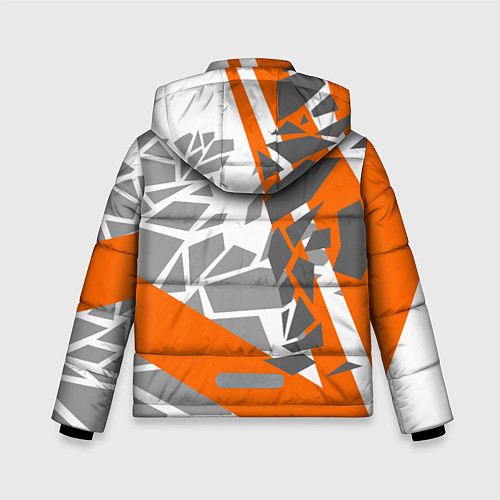 Зимняя куртка для мальчика Racing texture / 3D-Черный – фото 2
