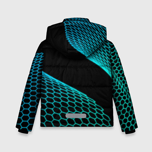 Зимняя куртка для мальчика Exeed electro hexagon / 3D-Черный – фото 2