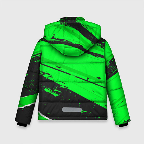 Зимняя куртка для мальчика Exeed sport green / 3D-Черный – фото 2