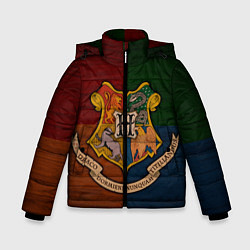 Зимняя куртка для мальчика Hogwarts emblem