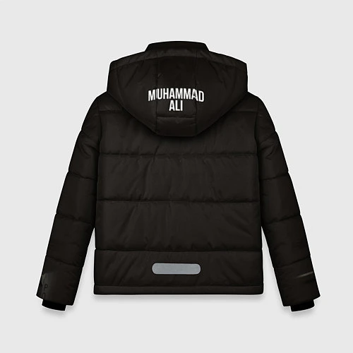 Зимняя куртка для мальчика Мухаммед Али / 3D-Черный – фото 2