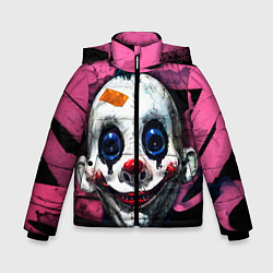 Куртка зимняя для мальчика Клоун, цвет: 3D-красный