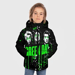 Куртка зимняя для мальчика Green Day: Acid Colour, цвет: 3D-черный — фото 2