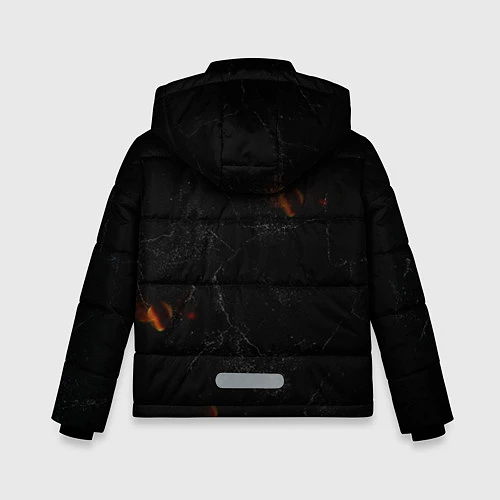 Зимняя куртка для мальчика Linkin Park: Burning the skies / 3D-Черный – фото 2