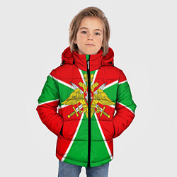 Куртка зимняя для мальчика Флаг ПВ цвета 3D-черный — фото 2
