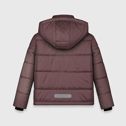Зимняя куртка для мальчика Доктор Браун / 3D-Черный – фото 2
