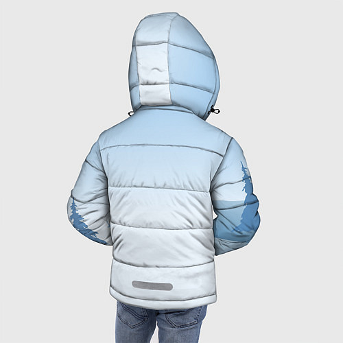 Зимняя куртка для мальчика Биатлон / 3D-Красный – фото 4
