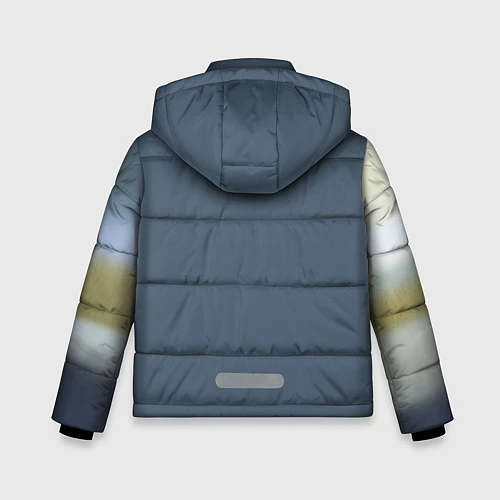 Зимняя куртка для мальчика Дерзская щука / 3D-Черный – фото 2