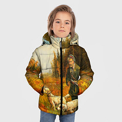 Куртка зимняя для мальчика Охота на утку, цвет: 3D-черный — фото 2