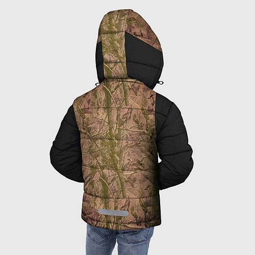 Зимняя куртка для мальчика Жилетка охотника / 3D-Красный – фото 4