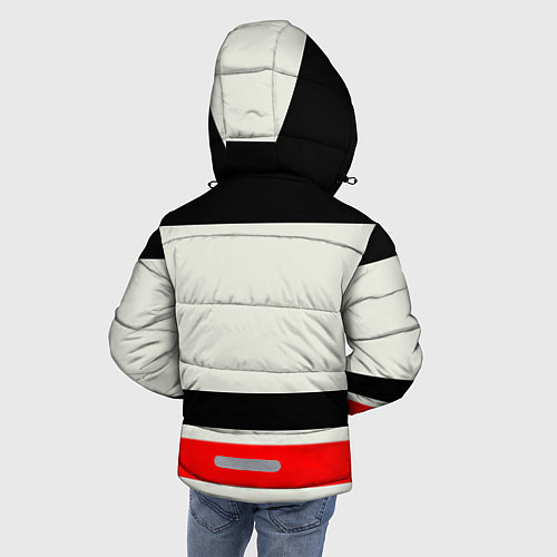 Зимняя куртка для мальчика Chicago Blackhawks / 3D-Красный – фото 4