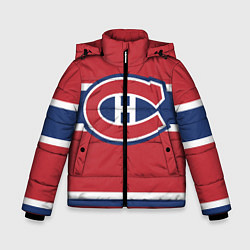 Куртка зимняя для мальчика Montreal Canadiens, цвет: 3D-черный