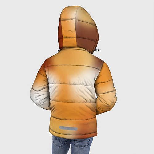 Зимняя куртка для мальчика Серый рыцарь / 3D-Красный – фото 4