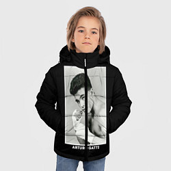 Куртка зимняя для мальчика Arturo Gatti: Photo, цвет: 3D-черный — фото 2