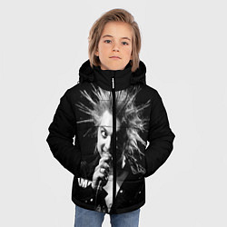 Куртка зимняя для мальчика Горшок 1, цвет: 3D-красный — фото 2