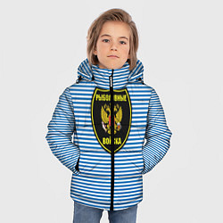 Куртка зимняя для мальчика Рыболовные войска, цвет: 3D-светло-серый — фото 2