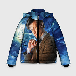 Куртка зимняя для мальчика 11th Doctor Who, цвет: 3D-красный