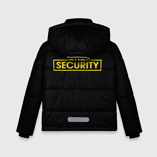 Зимняя куртка для мальчика Форма SECURITY / 3D-Черный – фото 2