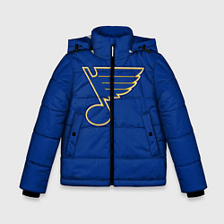 Куртка зимняя для мальчика St Louis Blues: Tarasenko 91, цвет: 3D-светло-серый