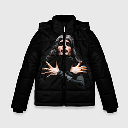 Куртка зимняя для мальчика Фредди Меркьюри, цвет: 3D-черный