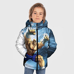 Куртка зимняя для мальчика Muay Thai Rage, цвет: 3D-черный — фото 2