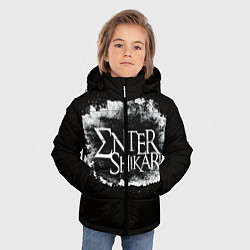 Куртка зимняя для мальчика Enter Shikari, цвет: 3D-черный — фото 2
