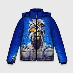 Куртка зимняя для мальчика Iron Maiden: Mummy, цвет: 3D-черный