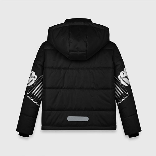 Зимняя куртка для мальчика Bodybuilder / 3D-Черный – фото 2