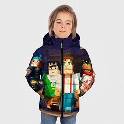 Куртка зимняя для мальчика Minecraft Men's, цвет: 3D-красный — фото 2