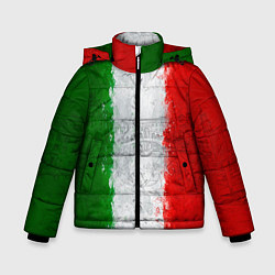 Куртка зимняя для мальчика Italian, цвет: 3D-черный