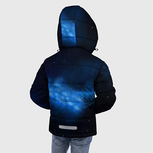 Зимняя куртка для мальчика Pirate Station: Blue Space / 3D-Красный – фото 4