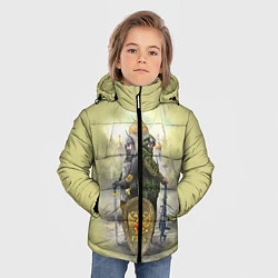 Куртка зимняя для мальчика Имперская русь, цвет: 3D-красный — фото 2