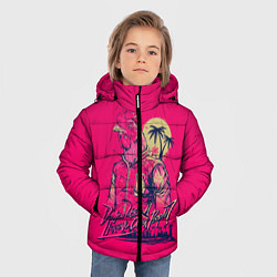 Куртка зимняя для мальчика Hooking Over People?, цвет: 3D-светло-серый — фото 2