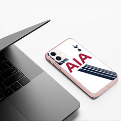 Чехол iPhone 11 матовый Tottenham Hotspur: AIA, цвет: 3D-светло-розовый — фото 2