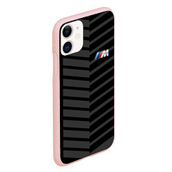 Чехол iPhone 11 матовый BMW Reverse, цвет: 3D-светло-розовый — фото 2