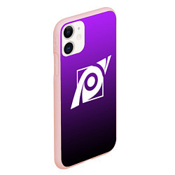 Чехол iPhone 11 матовый R6S: Jacal, цвет: 3D-светло-розовый — фото 2