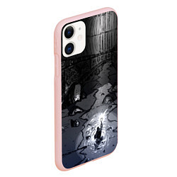 Чехол iPhone 11 матовый Lovecraft Лавкрафт, цвет: 3D-светло-розовый — фото 2