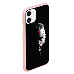 Чехол iPhone 11 матовый Кровавый Рагнар, цвет: 3D-светло-розовый — фото 2