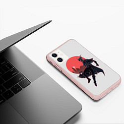 Чехол iPhone 11 матовый Hunter, цвет: 3D-светло-розовый — фото 2
