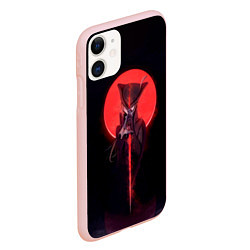 Чехол iPhone 11 матовый Милаха Мари, цвет: 3D-светло-розовый — фото 2