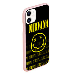 Чехол iPhone 11 матовый Smile Nirvana, цвет: 3D-светло-розовый — фото 2