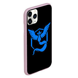 Чехол iPhone 11 Pro матовый Pokemon Blue Team, цвет: 3D-розовый — фото 2